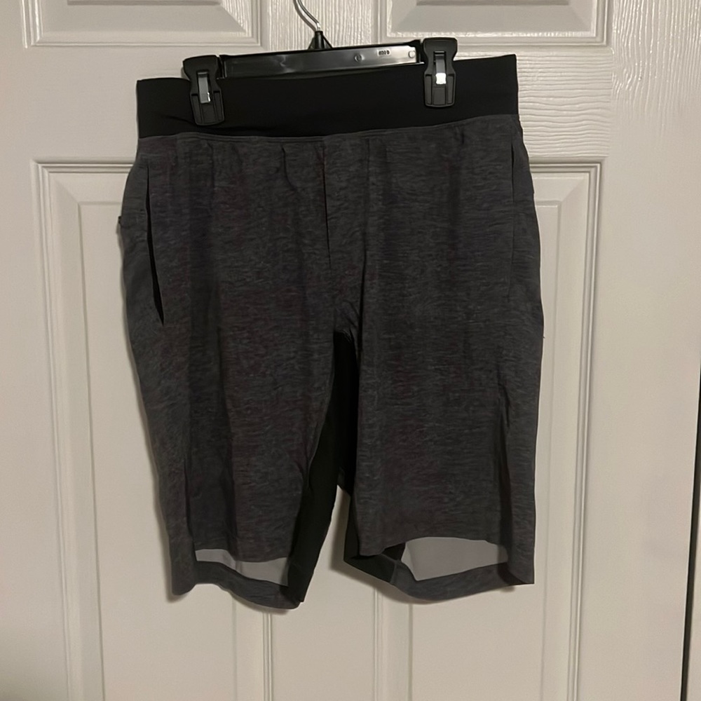 Mens lululemon T.H.E. Short linerless 9” gray